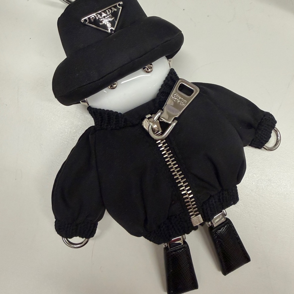 prada soft robot bag charm